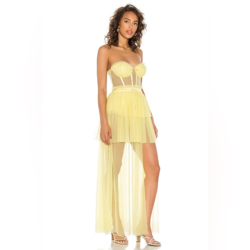 For Love and Lemons Sunshine Corset Dress